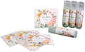Homemade Skincare Products Adhesive Labels Stickers for Lip Balm Handcream Candle Container Tubes 20pcs (Lip Balm - Beige Floral) by ZZYBIA