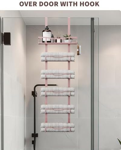 Aetyord Hanging Towel Racks for Bathroom Storage - Image 3
