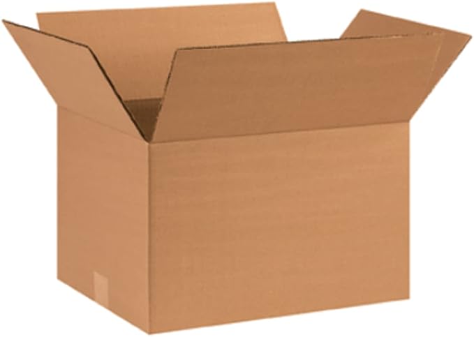 Secure Seal - 16x12x10 Pack of 25 Corrugated Cardboard Packing Shipping Mailing by Secure+Seal