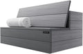 DENKOE Hot Tub Steps with Storage - Waterproof, Non-Slip & No Maintenance - Multi Angle Access - Ideal for Spa Steps, Hot Tub Stairs - Gray Spa Step for Outdoor by DENKOE