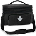 GDNasist Medicine Storage Bag, Medical Bag Pill Bottle Organizer for Emergency, Medicine Box Empty with Small Portable Pouch, First Aid Box for Travel and Home Storage by GDNasist