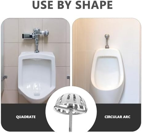 OUNONA 3-Pack Urinal Strainer Stainless Steel Urinal Drain Strainer with Polished Surface Accessories for Bathroom Toilet and Commercial Restrooms Easy to Clean and Install - Image 7