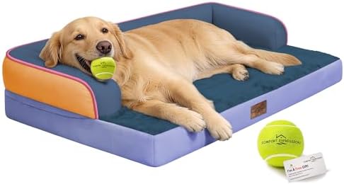Comfort Expression Orthopedic XL Dog Bed for Large and Extra Large Dogs by ComfortExpression
