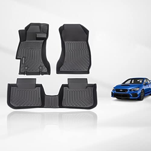KELCSEECS Floor Mats Custom for Subaru WRX& WRX STi 2015-2021 by KELCSEECS