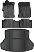 Floor Mats & Cargo Liner for 2012-2015 Honda Civic Sedan (Not Coupe) by AOMSAZTO