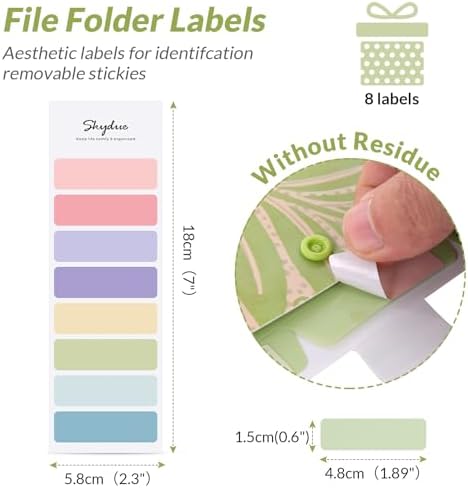 SKYDUE Expanding File Folder with 5 Pockets, Accordion File Organizer, Portable Receipt Paper Documents Organizer, Letter Size Filing Folder School Office Supplies, Green - Image 5