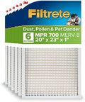 Filtrete 20x23x1 Air Filter, MERV 8, MPR 700, 6 HVAC Filters by Filtrete