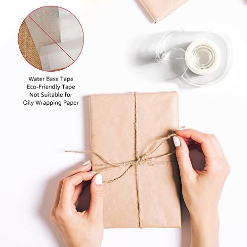 Amazon Basics Invisible Matte Finish Tape Dispenser with Refill Rolls for Labeling, 3/4" x 650" (18 yds), 6-Pack - Image 7