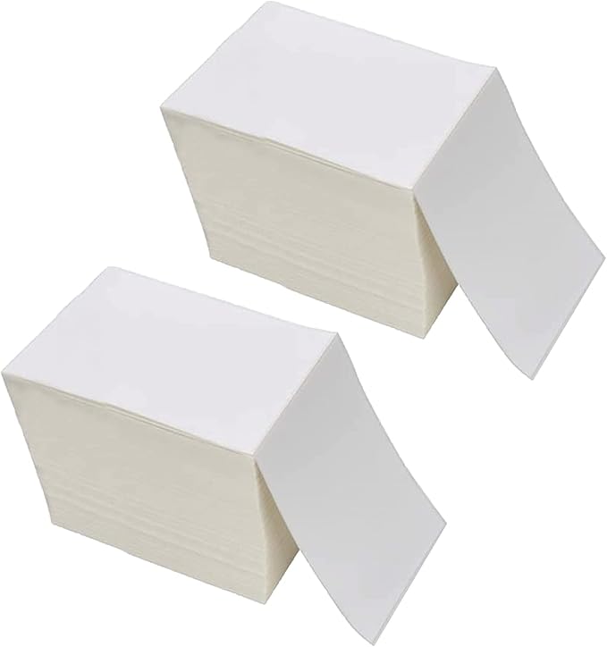 9527 Product Fanfold 4 x 6 Direct Thermal Labels White Perforated Shipping - Image 4