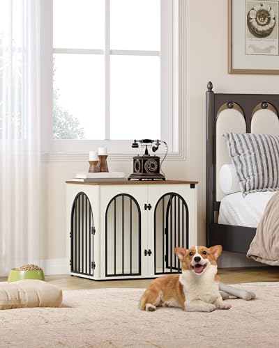 Hzuaneri 26.8'' Dog Crate Furniture,Dog Kennel Indoor for Small Dogs - Image 3