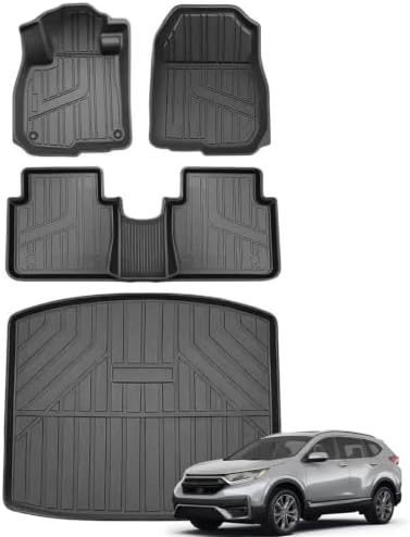 All-Weather Floor Mats & Cargo Liner for Honda CR-V 2017-2022 by AbvesiAutomotiveParts