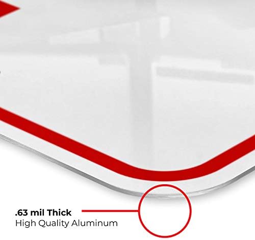 FDC Left Arrow Sign, - Image 6