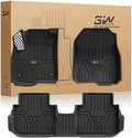 3W Floor Mats with Metal Pedals Fit for Honda CR-V 2023 2024 2025 2026 by 3W