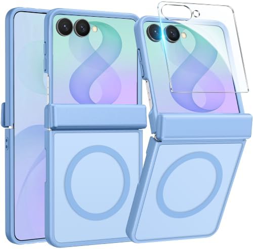 FNTCASE for Samsung Galaxy Z Flip 8 Case, Fit for Magsafe, Screen Protector by FNTCASE
