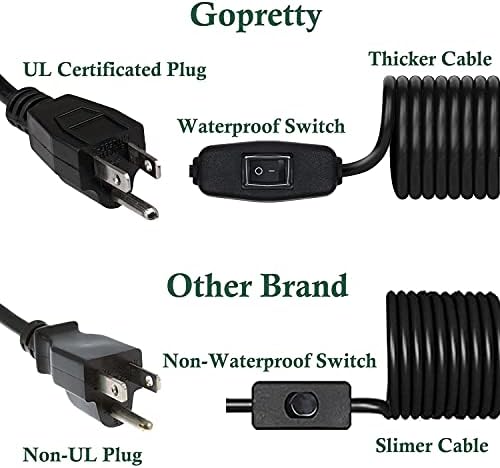 300W LED Work Light, 30,000LM, 6500K, IP66, 16ft Cord with Plug - Image 5