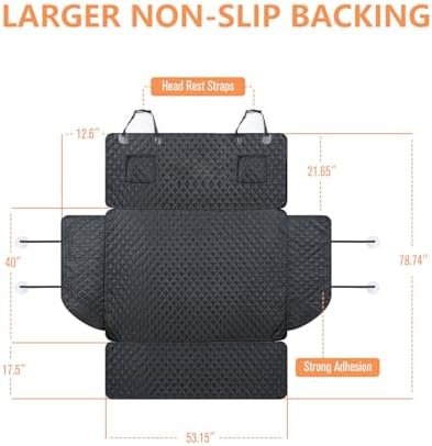 PETICON SUV Cargo Liner for Dogs, Trunk Cover with Bumper Flap Protector - Image 5