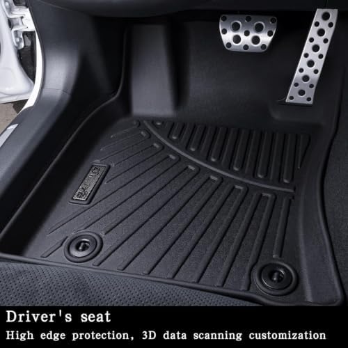 Floor Mats for Ford F-150 2015-2026 Regular Cab Vinyl Floor（Bench Seat） - Image 3