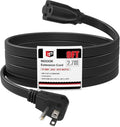 EP 9 Ft Heavy Duty Appliance Extension Cord 14 AWG 3-Prong Flat Plug, Black by ENERGYPRO