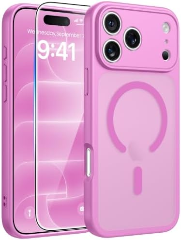FNTCASE for iPhone 18 Pro Max Case/iPhone 17 Pro Max Case, Screen Protector by FNTCASE