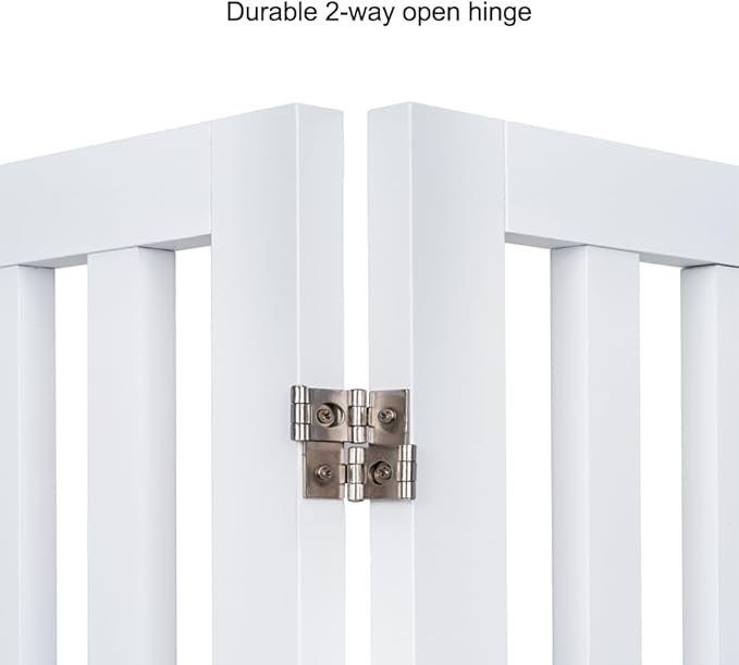 unipaws 24”H Free Standing Pet Gate - Image 7