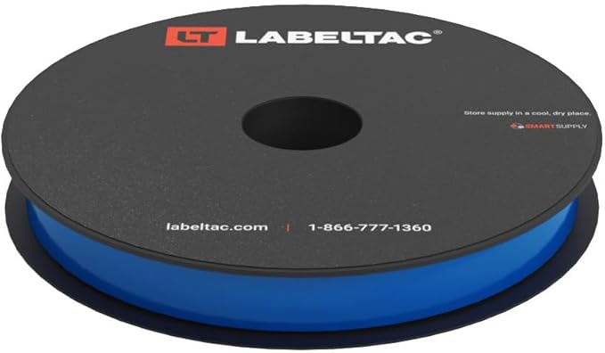 LT4/LT4P/LTPX Label Supply 0.5" x 150' Blue by LabelTac