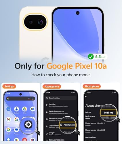 FNTCASE for Google Pixel 10a Case, Fit for Magsafe, with Screen Protector - Image 2