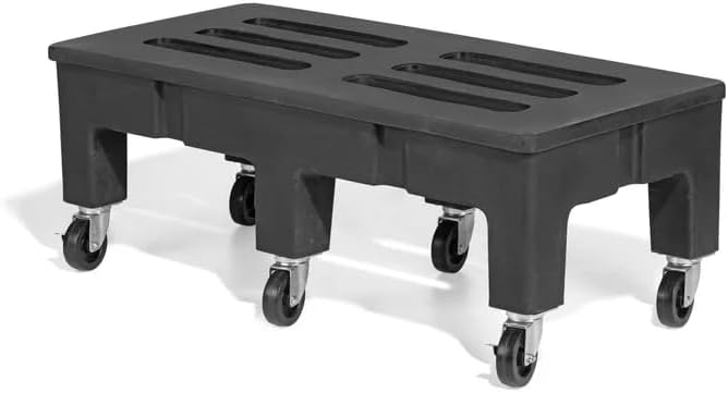 PolyMight Mobile Heavy-Duty Poly Dunnage Rack by SturdyEssentials
