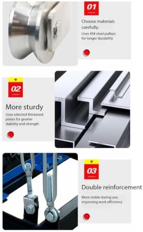 Freight Elevator Lift Rolling Material Lift for Duct, Cold Storage Panel Brick - Image 4