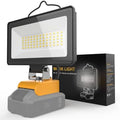 2026 Upgraded Cordless LED Work Light for Dewalt 20V Battery,148W 14800LM Dual Brightness Jobsite Light with USB-C Charging,Low Voltage Protection for Car Repair,Construction & Emergency by LANKA