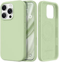 GolbinBox Magnetic for iPhone 16 Pro Max Case, Silicone Cover, Green by GolbinBox