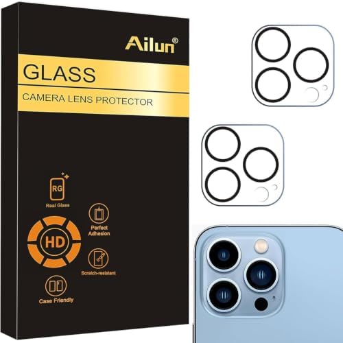 Ailun 2 Pack Camera Lens Protector for iPhone 13 Pro & iPhone 13 Pro Max by Ailun