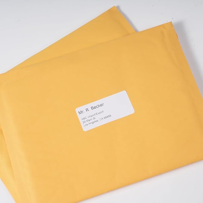Compatible with Brother DK-1209 White Paper Label, Address Barcode Die-Cut Work - Image 9