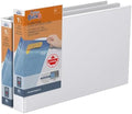 QuickFit Heavy Duty 11 x 17 Inch Spreadsheet View Binder, D Ring, White, 2 Pack, 1.5 Inch by DAVISGROUP