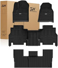 3W Floor Mats for Jeep Grand Wagoneer/Grand Wagoneer L 2022-2026 (8 Seat) by 3W