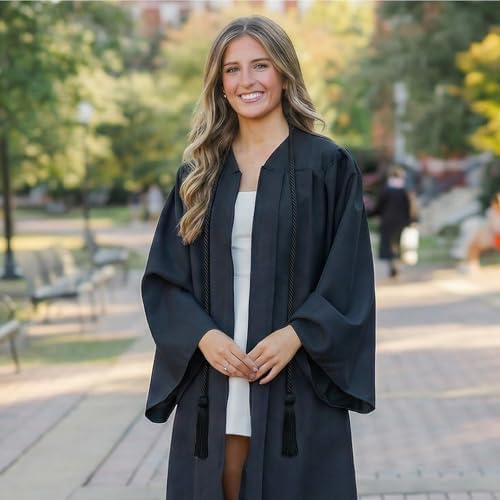 GraduationMall Graduation Honor Cord 68" Black - Image 7