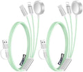 2Pack Travel Essentials for Apple Watch Charger,3-in-2 Multi Charging Cable by Accessoriesforphoneandelectricproducts