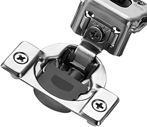 Soft Close Hinges for Kitchen Cabinet Hinges, 1-1/4 Inch Overlay, 50 Pack - Image 5