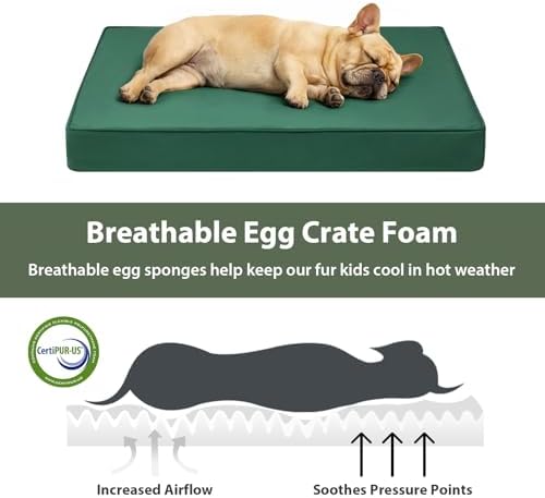 WNPETHOME Outdoor Waterproof Dog Bed Large Sized, Washable Creat Pad 30" - Image 5