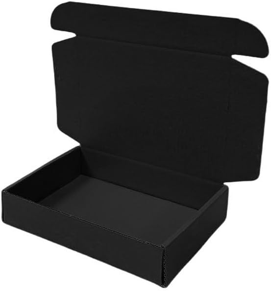 10 Pcs 11.8 x 7.9 x 3.2 inches Corrugated Cardboard Gift Boxes Recyclable - Image 5
