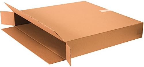 Tape Logic TL38826FPFOL FOL Flat Panel TV Boxes, 38 x 8 x 26", Kraft (Pack of 5) by TapeLogic