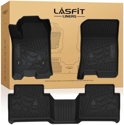 LASFIT Floor Mats for Chevrolet Colorado/GMC Canyon 2023-2026 Crew Cab by LASFIT