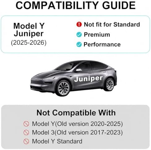 Weize Floor Mats for Tesla Model Y Juniper 2025-2026 All Weather 9Pcs Cargo Liners & 4Pcs Mud Flaps No-Drill Splash Guards Interior Accessories(Not for Standard) - Image 2
