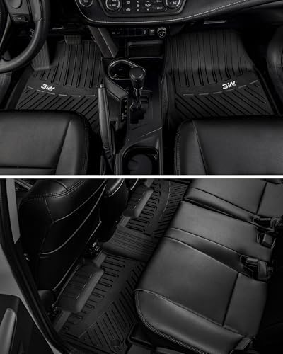 3W Floor Mats for Toyota RAV4 2013-2018, TPE All Weather Custom Fit - Image 3