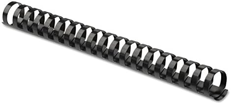 Fellowes 52066 Plastic Comb Bindings, 1-1/2-Inch Diameter, 340 Sheet Capacity, Black, 10 Combs/Pack by FellowesBrands