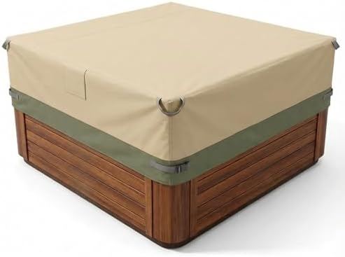 BPS Waterproof 600D Outdoor Hot Tub Cover by AocieLLC