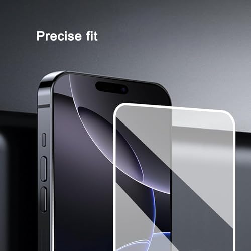 Ailun Screen Protector for iPhone 16 Pro Max, 3 Pack, Tempered Glass - Image 4