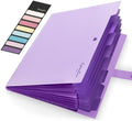 Sooez Accordion File Organizer 8 Pocket, Expanding File Folder with Labels by Sooez