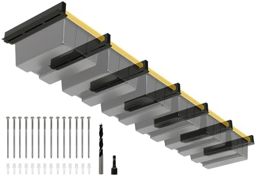 6-bin Overhead Garage Storage Rack, Ceiling Storage Racks by Eastrexon