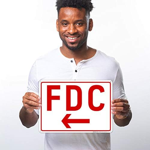 FDC Left Arrow Sign, - Image 2