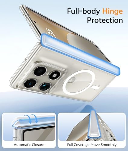 FNTCASE for Motorola Razr Fold Case, Fit for Magsafe, Hinge Protection - Image 4